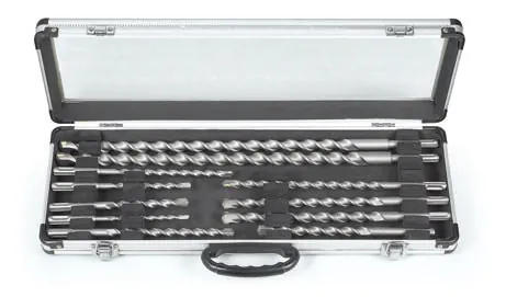 DH-L-11 — 11 pc SDS Plus Drill Bit Set