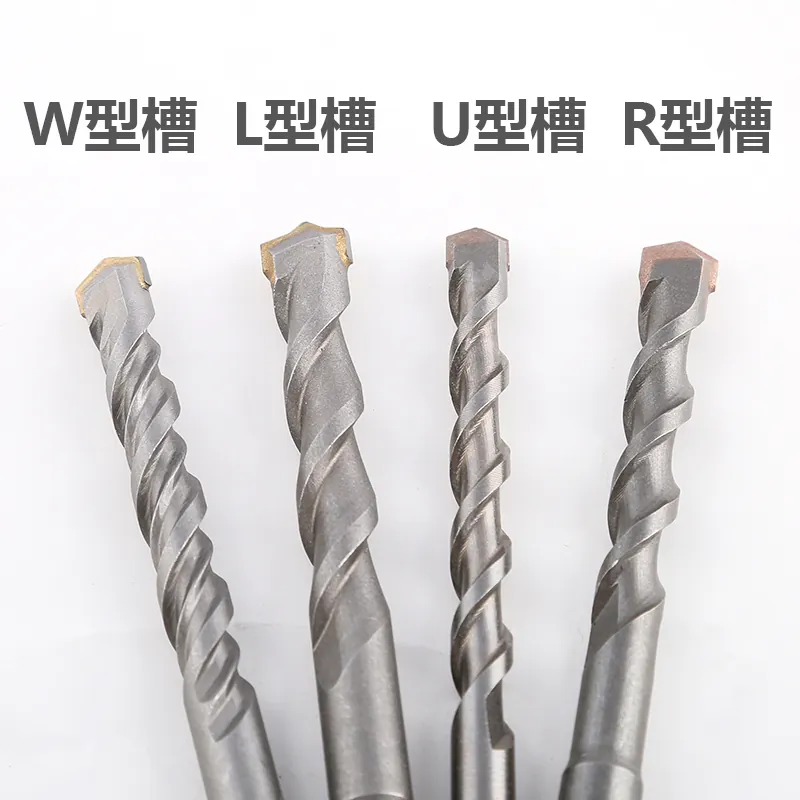 4-Slot Square Shank Hammer Drill Bits view 4