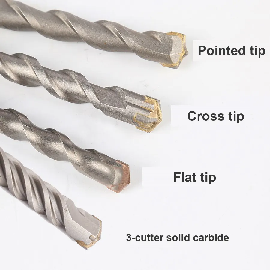4-Slot Square Shank Hammer Drill Bits view 5